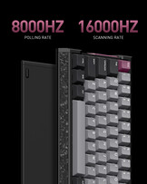 Teclado para jogos Iqunix EV63 Hall effect. (Fonte da imagem: Iqunix)