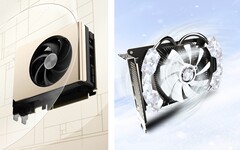 A MSI apresenta dois modelos GeForce RTX 5060 para computadores SFF. (Fonte da imagem: MSI)