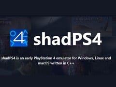 Uma captura de tela do site do ShadPS4