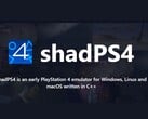 Uma captura de tela do site do ShadPS4