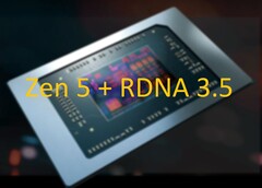 O AMD Strix Point supostamente oferece 33,3% mais unidades de computação do que a Radeon 780M. (Fonte: AMD/editado)