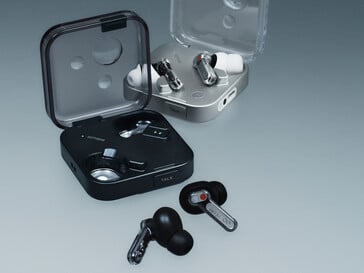 Duas opções de cores dos fones de ouvido sem fio (Fonte da imagem: Nothing)