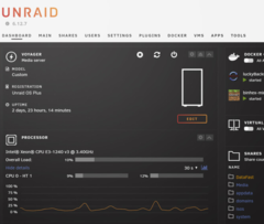 Softwares de laboratório doméstico, como o Unraid, são soluções poderosas para tornar seu PC realmente &quot;multiuso&quot; (Fonte: Unraid)