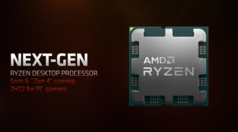 AMD Zen 4 será uma parte de 5 nm. (Fonte: AMD)