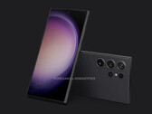 O Galaxy S24 Ultra é o único membro da série que, segundo os rumores, contará exclusivamente com o Snapdragon 8 Gen 3. (Fonte da imagem: @OnLeaks &amp; SmartPrix)
