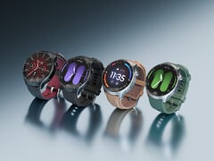 O Moto Watch Ultra em suas quatro opções de acabamento de lançamento.