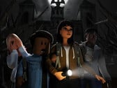 Imagem promocional de um filme de terror via Roblox