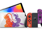 O novo Pokémon Scarlet & Violet Edition Switch OLED. (Fonte: Nintendo)