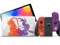 O novo Pokémon Scarlet &amp; Violet Edition Switch OLED. (Fonte: Nintendo)