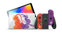 O novo Pokémon Scarlet &amp;amp; Violet Edition Switch OLED. (Fonte: Nintendo)