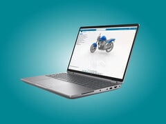O novo ZBook Fury G1i 16 não apresenta alterações visuais em relação ao modelo do ano passado.