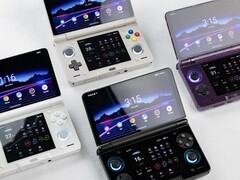 O AYN Thor está disponível em quatro cores, incluindo uma versão translúcida chamada Clear Purple. (Fonte da imagem: AYN)