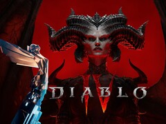 O banner de Diablo 4 com o troféu do The Game Awards é mostrado (Fonte da imagem: Blizzard Entertainment, The Game Awards com edições)