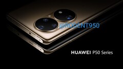 Este é um anúncio da Huawei P50? (Fonte: Twitter)