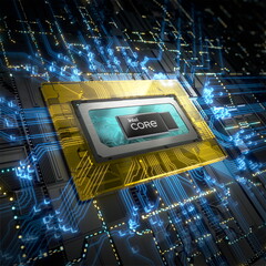 O Intel Core i5-13600HX fez sua primeira aparição on-line (imagem via Intel)