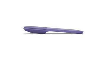O Microsoft Surface Arc Mouse é alimentado por duas pilhas AAA. (Fonte da imagem: Microsoft)