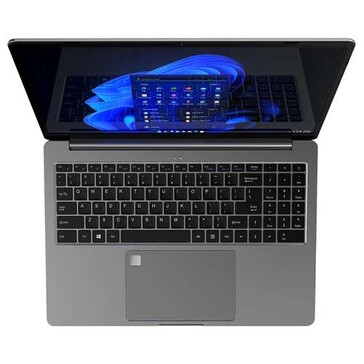 O laptop tem o layout de teclado QWERTY normal (Fonte da imagem: Ninkear)