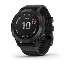 A Garmin está se movendo gradualmente para uma nova atualização estável do software para a série Fenix 6, ilustrado. (Fonte da imagem: Garmin)