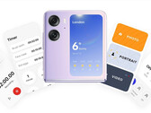 O Galaxy Z Flip5 poderia ser o caminho para o Oppo Find N2 Flip, fotografado. (Fonte da imagem: Oppo)