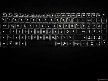 Iluminação do teclado