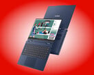 O IdeaPad 5 2 em 1 14IPH11 chegou à Europa em três cores.