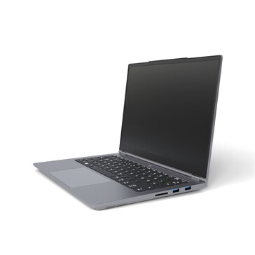 O teclado do laptop é retroiluminado (Fonte da imagem: Tuxedo)
