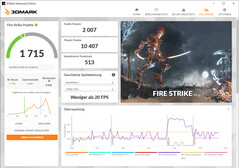 Fire Strike (funcionamento por bateria)