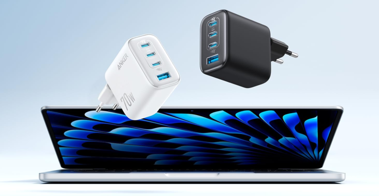 O carregador Anker Zolo Charger (70W, 4 portas). (Fonte da imagem: Anker)