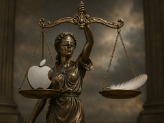 Uma ação coletiva no valor de 3 bilhões de libras contra a Apple está a ser julgada no Reino Unido.