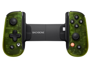 O Backbone One Xbox Edition tem um conector USB-C que o torna compatível com smartphones Android e iPhones mais recentes com uma porta USB-C. (Fonte da imagem: Backbone)