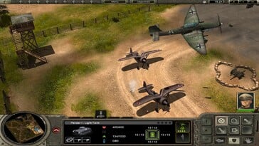 Na imagem: uma captura de tela do jogo “Codename Panzers – Phase One”.