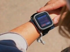 O smartwatch Bounce 2 da Garmin seria o sucessor do Bounce original (foto). (Fonte da imagem: Garmin)