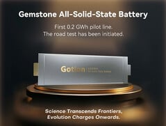 Bateria de estado sólido Gemstone