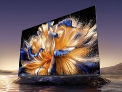 A MiniLED TV E8S RGB da Hisense (foto) foi lançada na China. (Fonte da imagem: Hisense, editado)