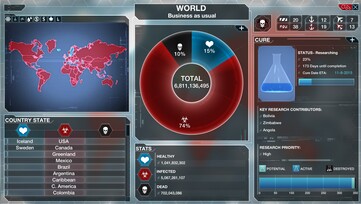 Plague Inc: Evolved - captura de tela do jogo