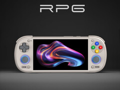 O Retroid Pocket 6 com seu D-Pad na parte superior (Fonte da imagem: Retroid)