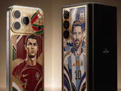 A coleção “Legends”, de edição limitada da Caviar, conta com Lionel Messi e Cristiano Ronaldo.