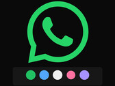 WhatsApp beta trará um novo recurso de personalização da cor do tema do aplicativo (Fonte da imagem: WhatsApp [Editado])