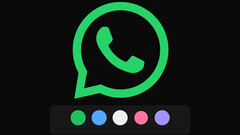WhatsApp beta trará um novo recurso de personalização da cor do tema do aplicativo (Fonte da imagem: WhatsApp [Editado])