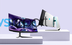 O AW3225QF é um dos dois monitores para jogos Alienware que a Dell lançará na CES 2024. (Fonte da imagem: Windows Report)