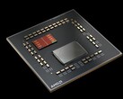 O AMD Ryzen 7 5800X3D não pode ser ultrapassado pelo relógio. (fonte da imagem: AMD)