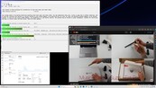 Latência máxima ao reproduzir material de vídeo 4K