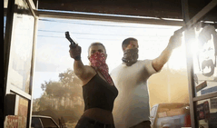 Captura de tela do primeiro trailer de GTA 6