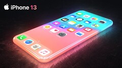 Um iPhone 13 render. (Fonte: YouTube)