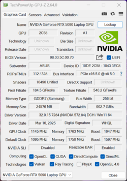 Laptop GPU-Z RTX 5000