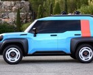 Il concept EV Toyota Compact Cruiser ha vinto il 2022 Car Design Award. (Fonte: Toyota)