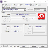 Gráficos CPU-Z AMD