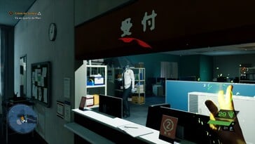 Na imagem: uma captura de tela da jogabilidade de Ghostwire: Tokyo.