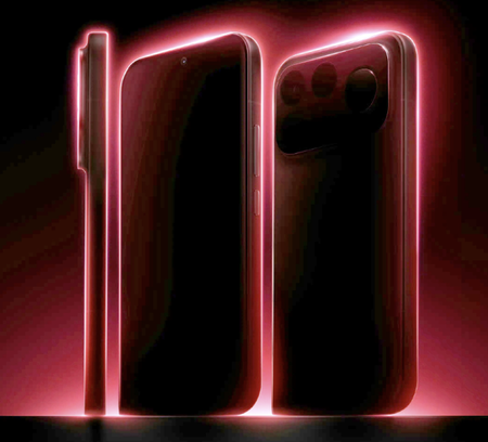 A foto promocional do K100 Pro, editada para revelar mais detalhes
