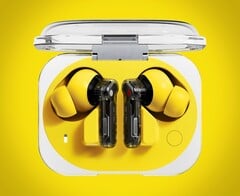 Os Nothing Ear (3a) estão disponíveis em quatro cores, incluindo o amarelo.